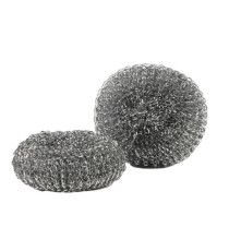 Spugna zincata - 30 gr - metallo zincato - Perfetto - conf. 2 pezzi Spugna zincata - 30 gr - metallo zincato - Perfetto - conf. 2 pezzi