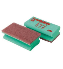 Spugne accoppiate - verde - Scotch-Brite - conf.10 pezzi