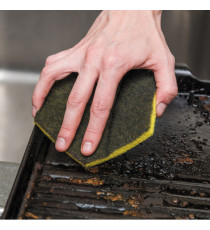 Spugne in fibra 96Hex - doppia funzione - Scotch-Brite - conf. 15 pezzi Spugne in fibra 96Hex - doppia funzione - Scotch-Brite - conf. 15 pezzi