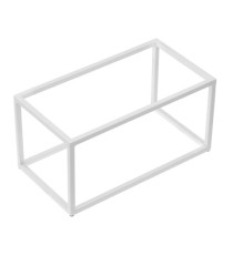 Stand buffet GN 1/3 - 32,5 x 17,6 x 16 cm - metallo -  bianco - Leone Stand buffet GN 1/3 - 32,5 x 17,6 x 16 cm - metallo -  bianco - Leone