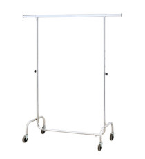 Stender appendiabiti professionale AC0081 - 105/175 x 50 x 141/191 cm - acciaio - Serena Group