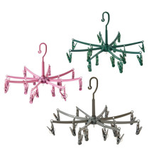 Stendibiancheria a giostra - 16 posti - colori assortiti - Perfetto Stendibiancheria a giostra - 16 posti - colori assortiti - Perfetto