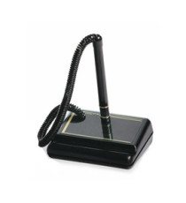 Stiloforo con base in plastica - nero - con spirale - Lebez Stiloforo con base in plastica - nero - con spirale - Lebez