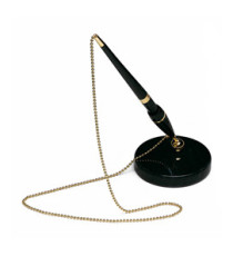 Stiloforo con base marmo - nero - Lebez Stiloforo con base marmo - nero - Lebez