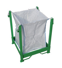 Struttura porta Big Bag - con supporti inferiori reggi sacco - verde - Carvel Struttura porta Big Bag - con supporti inferiori reggi sacco - verde - Carvel