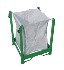 Struttura porta Big Bag - con supporti inferiori reggi sacco - verde - Carvel Struttura porta Big Bag - con supporti inferiori reggi sacco - verde - Carvel