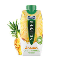 Succo Skipper - gusto ananas - Zuegg - brick 330 ml Succo Skipper - gusto ananas - Zuegg - brick 330 ml