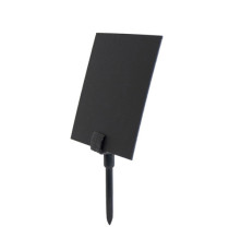Supporti a spina per targhette - nero - Securit - set 20 pezzi Supporti a spina per targhette - nero - Securit - set 20 pezzi