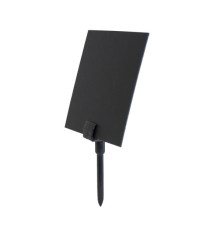 Supporti a spina per targhette - nero - Securit - set 20 pezzi Supporti a spina per targhette - nero - Securit - set 20 pezzi