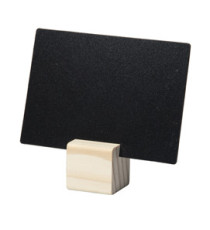 Supporti wood per targhette - 6 targhette incluse - Securit - set 12 pezzi Supporti wood per targhette - 6 targhette incluse - Securit - set 12 pezzi