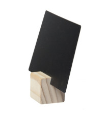 Supporti wood per targhette - 6 targhette incluse - Securit - set 12 pezzi Supporti wood per targhette - 6 targhette incluse - Securit - set 12 pezzi