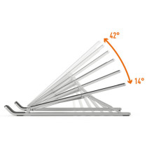 Supporto alza notebook Fold -  fino a 15' - Durable