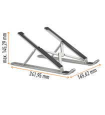 Supporto alza notebook Fold -  fino a 15' - Durable