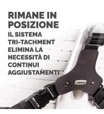 Supporto lombare ergonomico - 38x37x5 cm -  nero - Fellowes