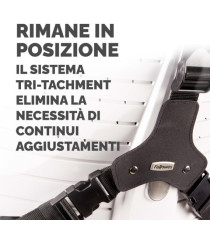 Supporto lombare ergonomico - 38x37x5 cm -  nero - Fellowes