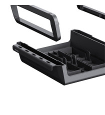 Supporto monitor Breyta - pieghevole - 8,2 x 35,4 x 30,4 cm - nero - Fellowes