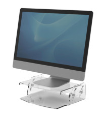 Supporto monitor regolabile Clarity - 35x25,6x7-13cm - Fellowes