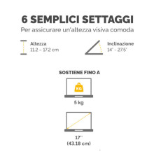 Supporto notebook Office Suites - Fellowes