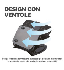 Supporto notebook Professional Series - hub USB - leggio - Fellowes