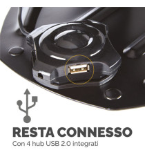 Supporto notebook Professional Series - hub USB - leggio - Fellowes