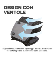 Supporto notebook Professional Series - hub USB - leggio - Fellowes