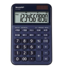 Sharp - Calcolatrice da tavolo EL M335 - 10 cifre - Blu - ELM335 BBL Sharp - Calcolatrice da tavolo EL M335 - 10 cifre - Blu - ELM335 BBL