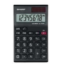 Sharp - Calcolatrice da tavolo EL310ANWH