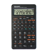 Sharp - Calcolatrice scientifica - Bianco - EL501TBWH Sharp - Calcolatrice scientifica - Bianco - EL501TBWH
