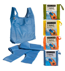 Shopper T-Bag small - riutilizzabile - 35 x 58 cm - colori assortiti - Perfetto Shopper T-Bag small - riutilizzabile - 35 x 58 cm - colori assortiti - Perfetto