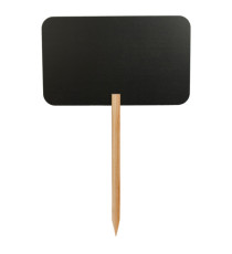 Silhouette Board Sticks - forma rettangolo - 73,5 x 45 cm - nero - Securit Silhouette Board Sticks - forma rettangolo - 73,5 x 45 cm - nero - Securit