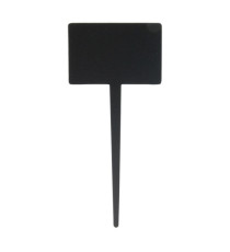 Silhouette Tags - forma rettangolo - 8 x18 cm - nero - Securit - set 5 pezzi Silhouette Tags - forma rettangolo - 8 x18 cm - nero - Securit - set 5 pezzi