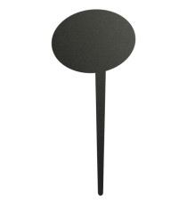 Silhouette Tags - formato fumetto - nero - Securit - set 5 pezzi Silhouette Tags - formato fumetto - nero - Securit - set 5 pezzi