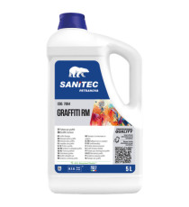 Solvente pulitore Graffiti RM - per graffitti, inchiostri e vernici - 5 L - Sanitec
