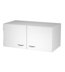 Sopralzo per armadi modulari - a 2 ante - 90 x 45,8 x 40 cm - bianco