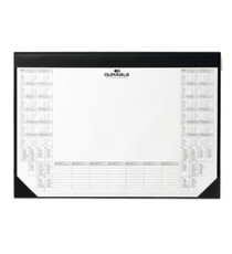 Sottomano - con blocco appunti da 25 fogli - 59 x 42 cm - nero - Durable