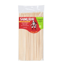 Spiedi delux - in bambù - 25 cm - Samurai Party - conf. 250 pezzi Spiedi delux - in bambù - 25 cm - Samurai Party - conf. 250 pezzi