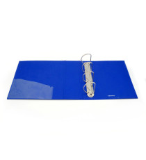 Raccoglitore personalizzabile KingShow - 4 anelli a D 65 mm - dorso 8 cm - 22x30 cm - blu - Starline Raccoglitore personalizzabile KingShow - 4 anelli a D 65 mm - dorso 8 cm - 22x30 cm - blu - Starline