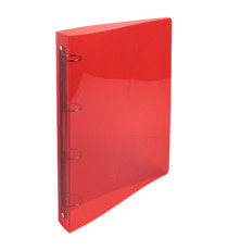 Raccoglitore rigato Crystal Colours - PPL - 4 anelli tondi 30 mm - dorso 4 cm - 22 x 30 cm - colori assortiti - Exacompt Raccoglitore rigato Crystal Colours - PPL - 4 anelli tondi 30 mm - dorso 4 cm - 22 x 30 cm - colori assortiti - Exacompt