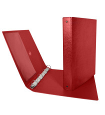 Raccoglitore Stelvio - 4 anelli a R 25 mm - dorso 3 cm - 22 x 30 cm - rosso - Sei Rota Raccoglitore Stelvio - 4 anelli a R 25 mm - dorso 3 cm - 22 x 30 cm - rosso - Sei Rota