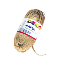 Rafia - colore naturale - 50 gr - Deco Rafia - colore naturale - 50 gr - Deco