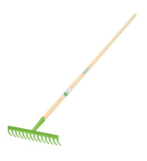 Rastrello 14 denti -  manico 130 cm - Verdemax