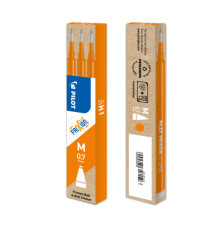 Refill a sfera Frixionball - punta 0,7mm - arancio  - Pilot - conf. 3 pezzi Refill a sfera Frixionball - punta 0,7mm - arancio  - Pilot - conf. 3 pezzi