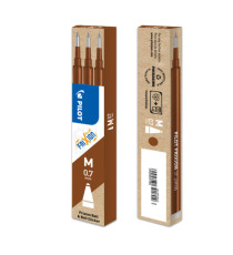 Refill a sfera Frixionball - punta 0,7mm - marrone - Pilot - conf. 3 pezzi Refill a sfera Frixionball - punta 0,7mm - marrone - Pilot - conf. 3 pezzi
