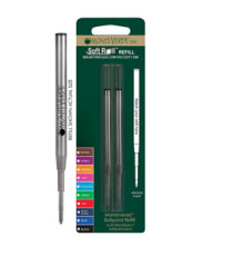 Refill per sfera Montblanc - punta media - nero  - Monteverde - conf. 2 pezzi Refill per sfera Montblanc - punta media - nero  - Monteverde - conf. 2 pezzi