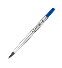 Refill roller Quink standard - punta media - metallo - blu - Parker Refill roller Quink standard - punta media - metallo - blu - Parker