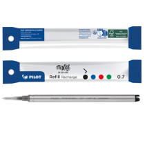 Refill sfera a scatto Frixionball Zone - punta 0,7 mm - nero - Pilot