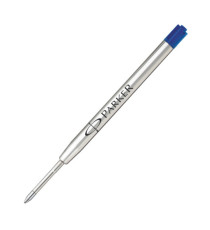 Refill sfera Quink standard - punta large - metallo - blu  - Parker Refill sfera Quink standard - punta large - metallo - blu  - Parker