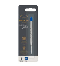Refill sfera QuinkFlow - punta media - metallo - blu  - Parker Refill sfera QuinkFlow - punta media - metallo - blu  - Parker