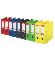 Registratore a leva - CO2 neutral - A4 - dorso 75 mm - colori assortiti - Esselte Registratore a leva - CO2 neutral - A4 - dorso 75 mm - colori assortiti - Esselte