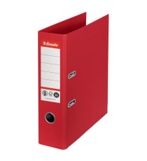 Registratore a leva - CO2 neutral - A4 - dorso 75 mm - rosso - Esselte